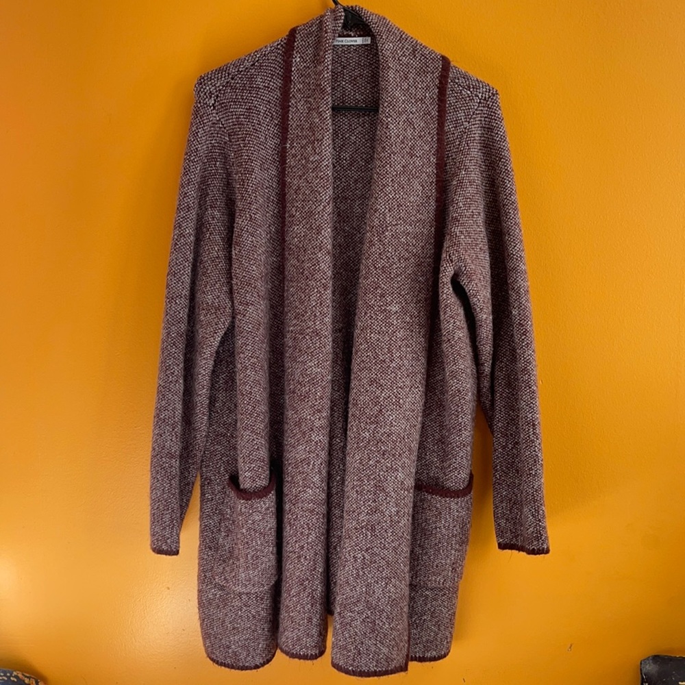 PINK CLOVER Chaya Double Pocket Open Cardigan